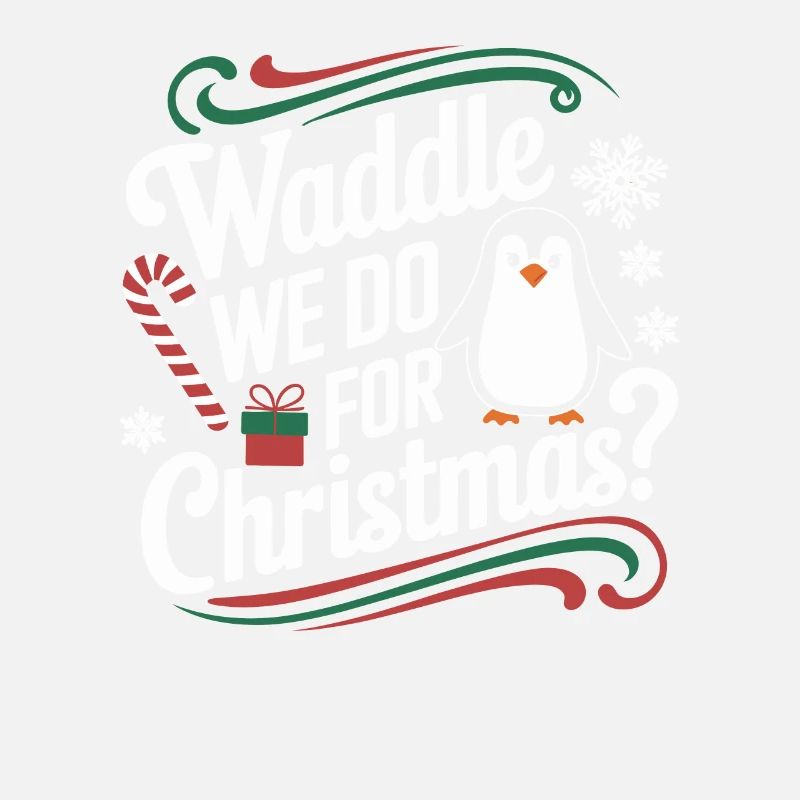 Pingouin Noël Waddle que nous faisons pour Noël