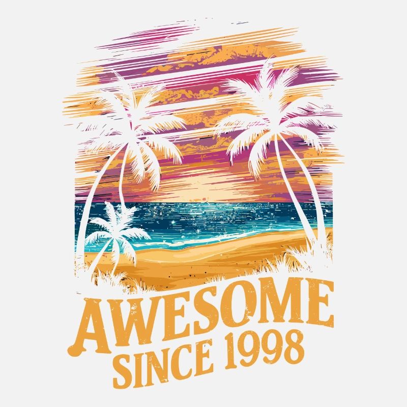 Awesome Since 1998 Beach Sunset