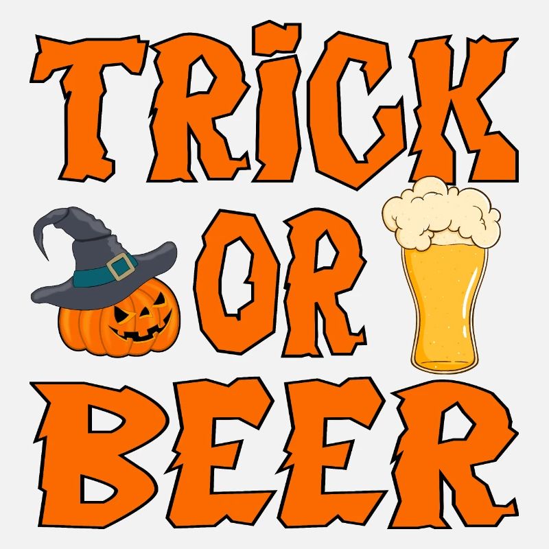 Astuce d’Halloween ou bière