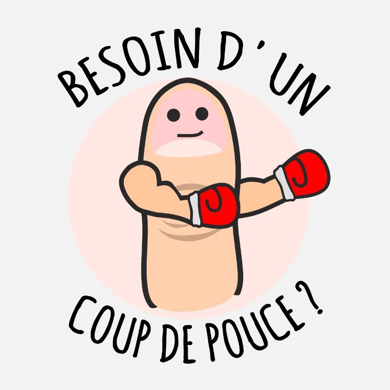 Coup de pouce boxe boxeur jeu de mots