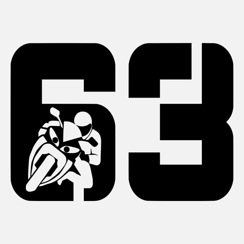 63 Motorrad Biker