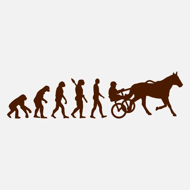Evolution harness trotting race