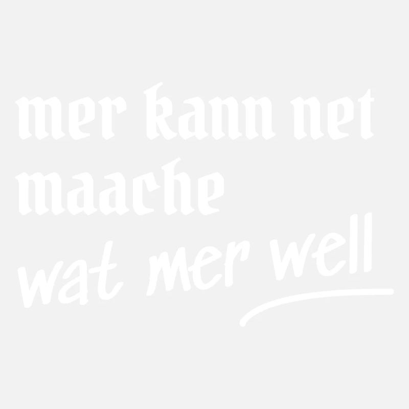Cooler Spruch auf Kölsch