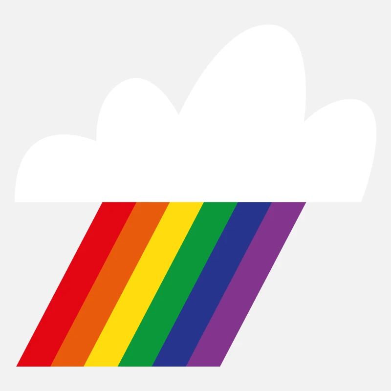 Regenbogenwolke