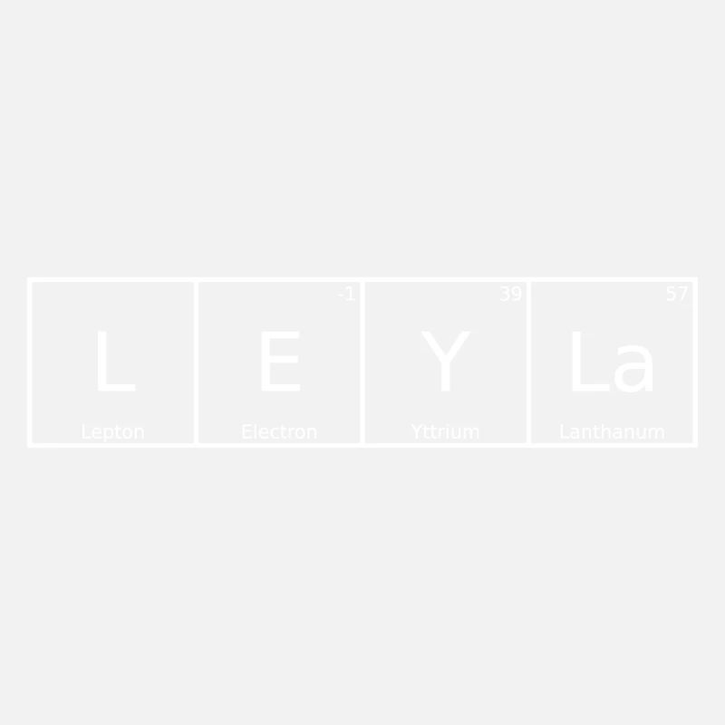 Leyla Name First Name Chemistry Periodic Table Elements