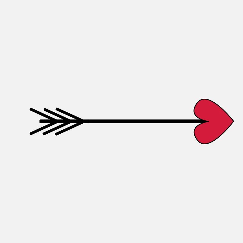 Pfeil Herzpfeil Geschenkidee Valentinstag liebe