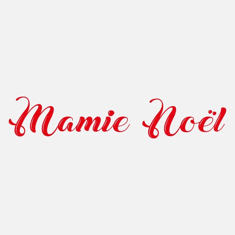 Mamie noel rouge
