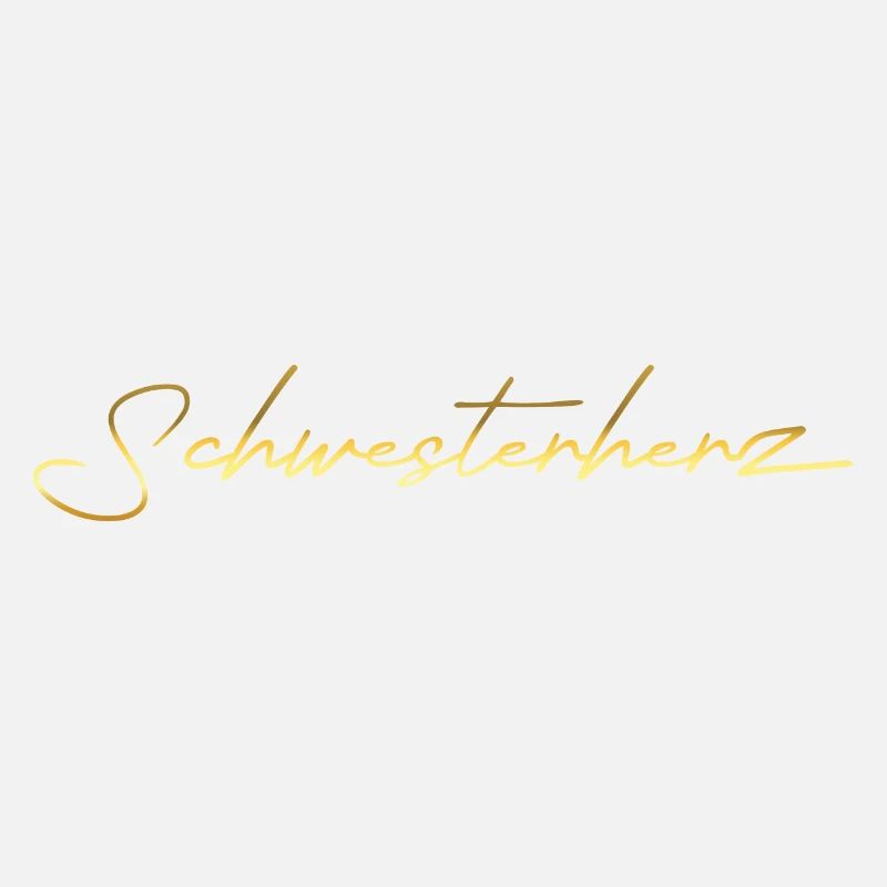Schwesterherz gold design