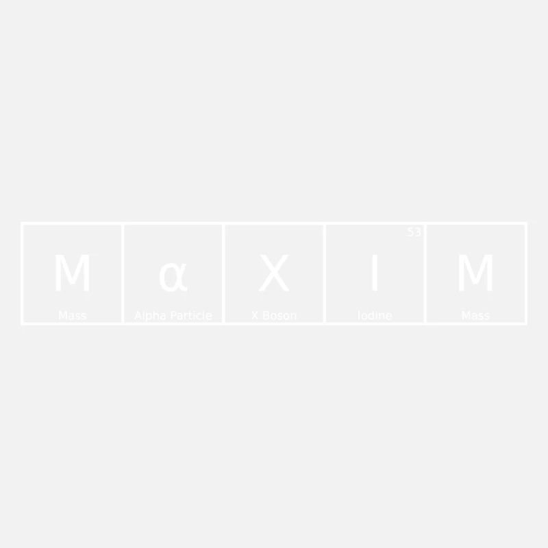 Maxime Nom Prénom Chimie Tableau périodique Éléments