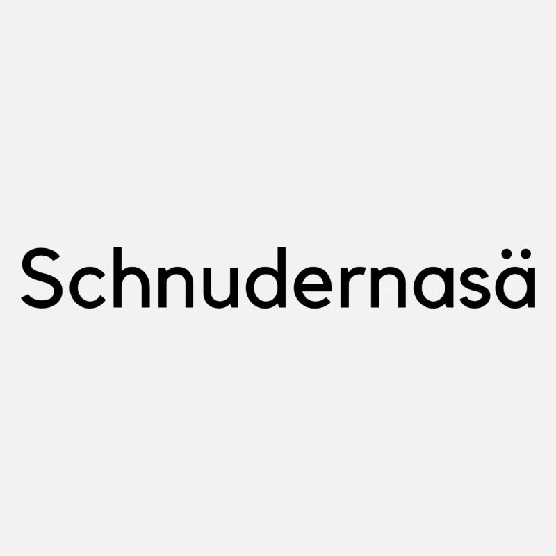 schnudernasä