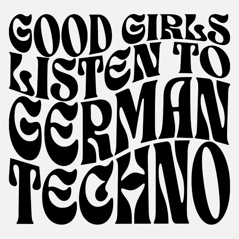 Filles Écoutent De La Techno Allemande