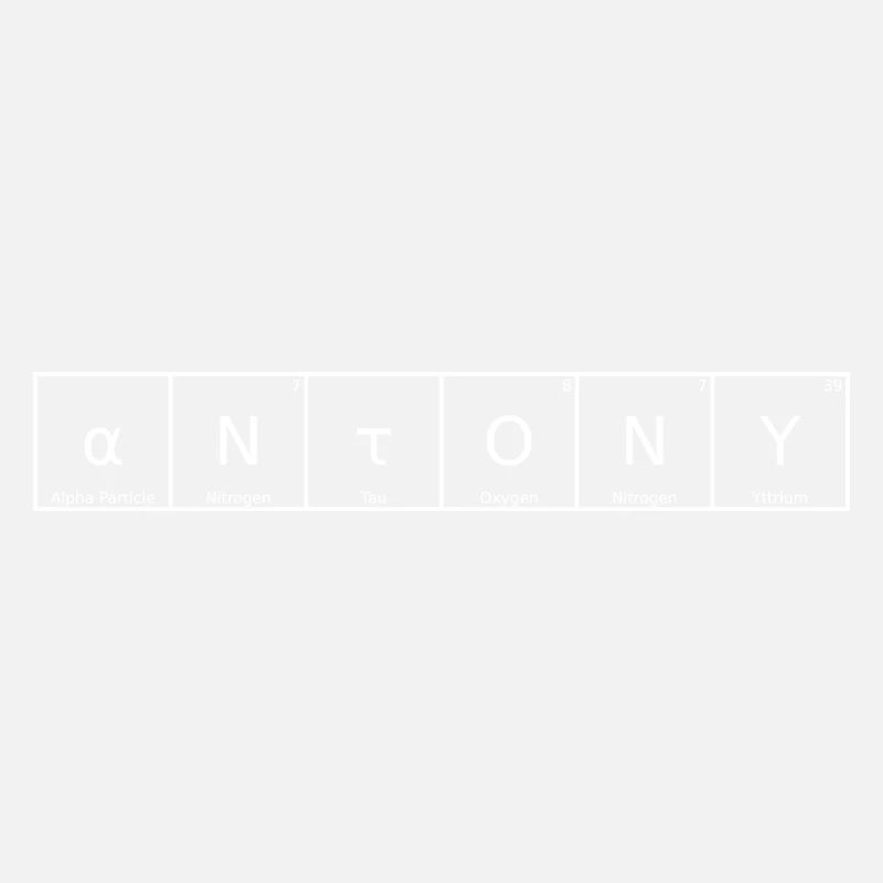 Antony Name First Name Chemistry Periodic Table Elements