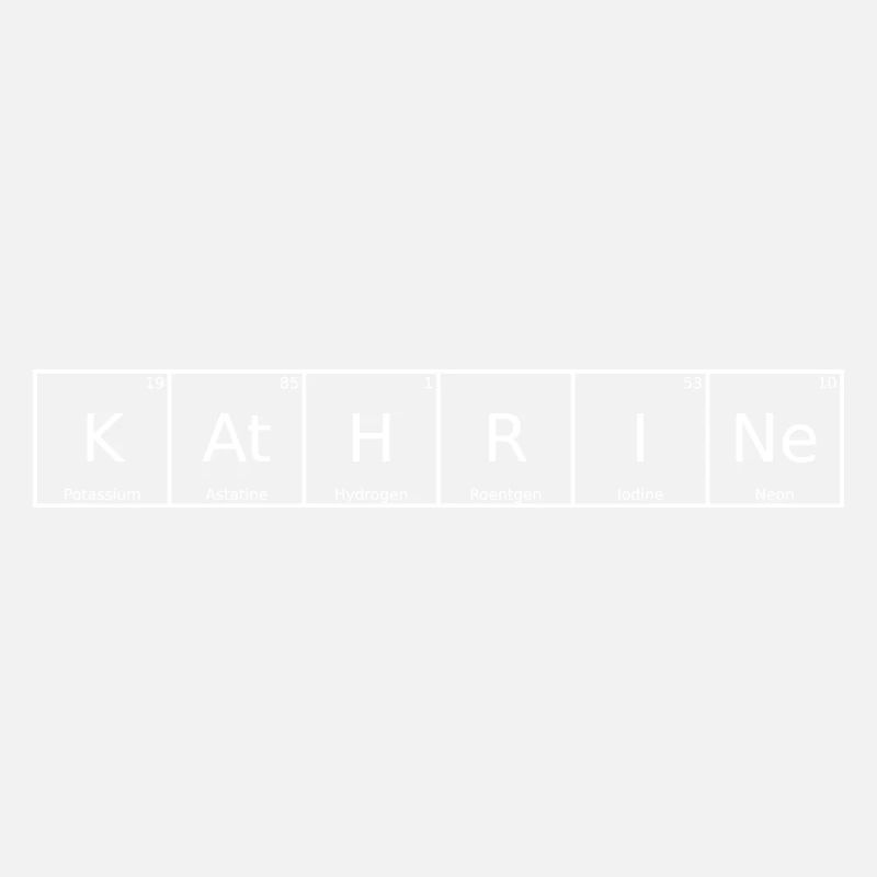 Kathrine Name First Name Chemistry Periodic Table