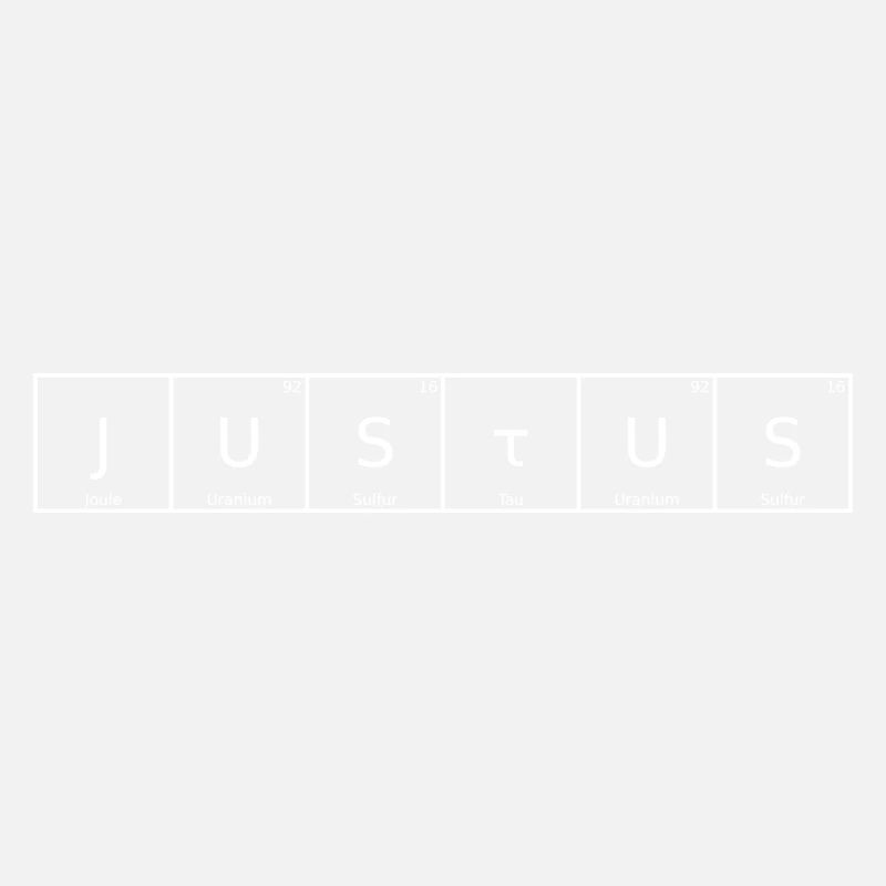 Justus Surname First Name Chemistry Periodic Table Elements