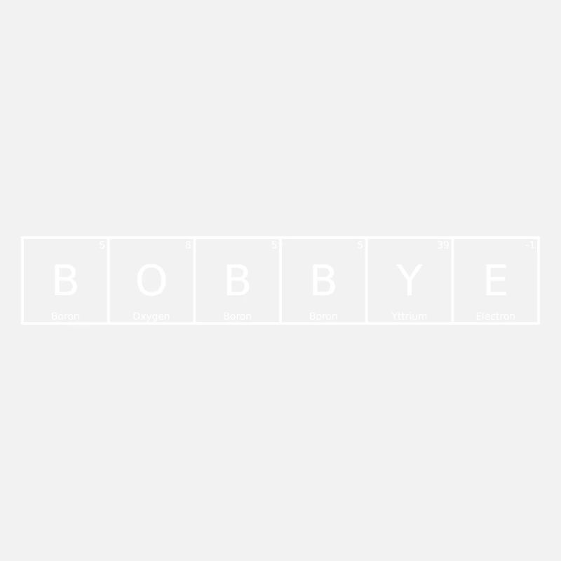Bobbye Nom Prénom Chimie Tableau périodique Éléments