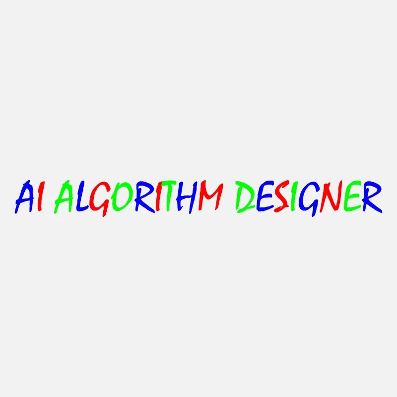 Algorithm Designer – Bunte Typografie