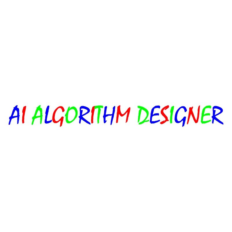 Algorithm Designer – Colorful Typography
