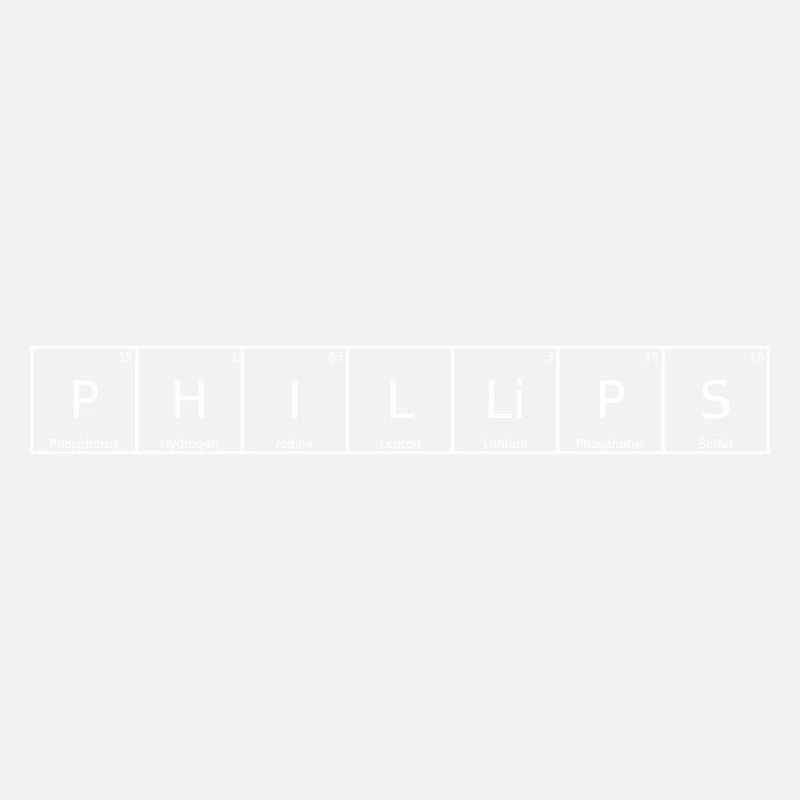 Phillips Name First Name Chemistry Periodic Table