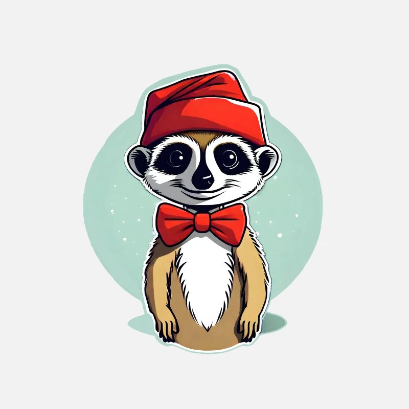 Tenue de Noël suricate