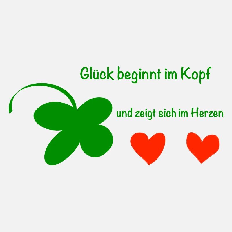 Glück beginnt im Kopf