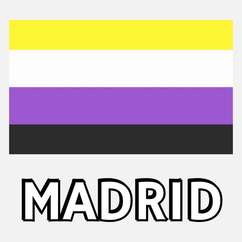 Non binary Pride Flag Madrid