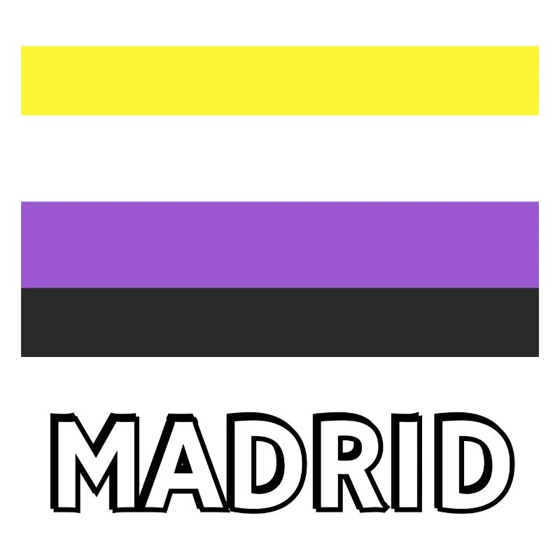 Non binary Pride Flag Madrid