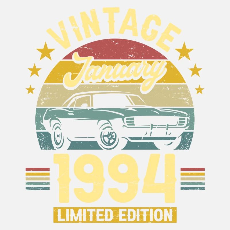 Geburtstag Januar 1994 30-jähriges Jubiläum