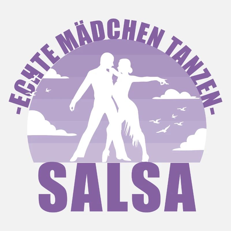 Echte Mädchen tanzen Salsa! Tänzerin Geschenk