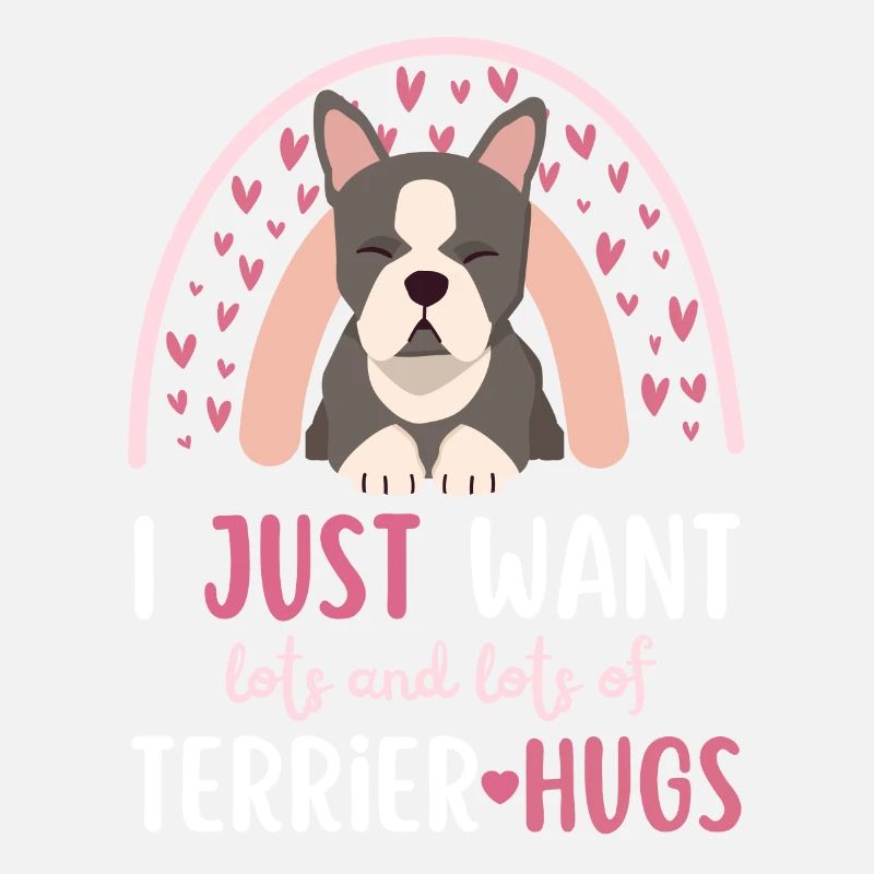 Mignon Boston Terrier Lover Kawaii