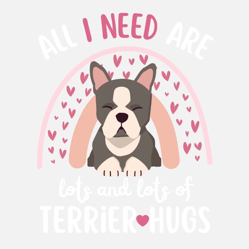 Mignon Boston Terrier Lover Kawaii