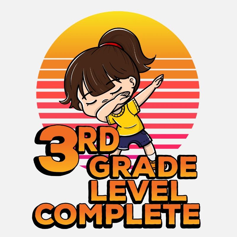3rd Class Level Completely Cute Dabbing Girl