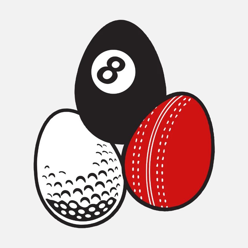 Queue Sport Billard Cricket Golf Ostereier Bälle
