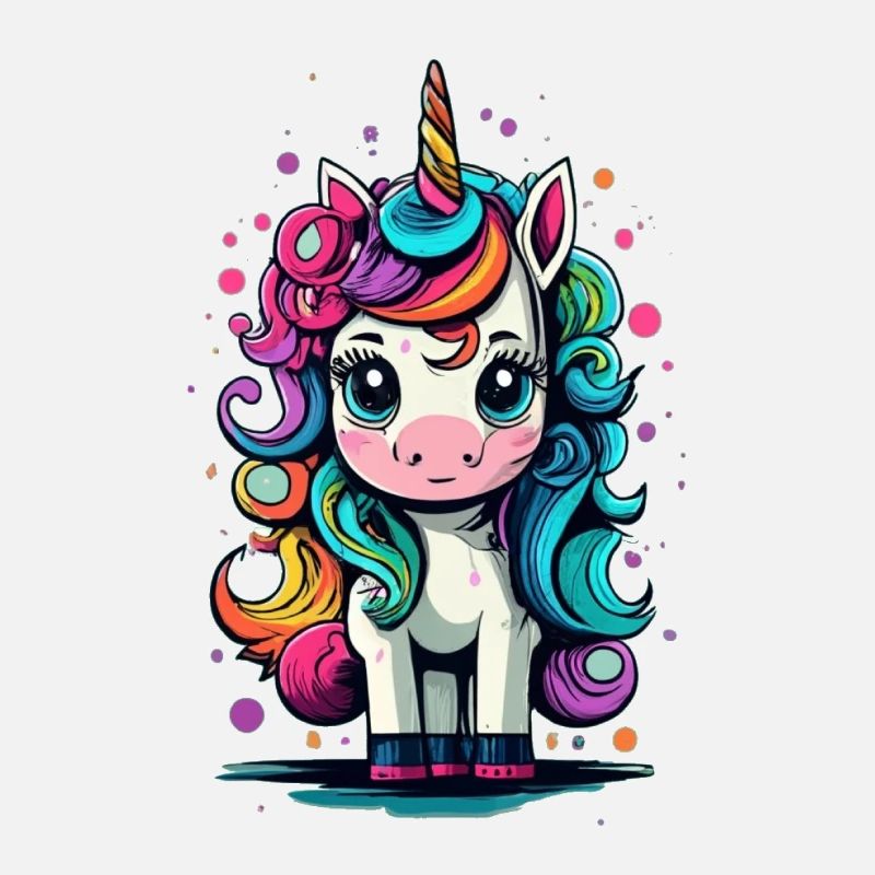Fett süßes Einhorn