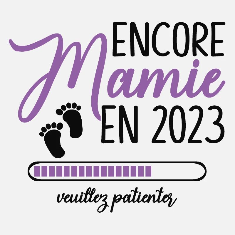 Encore Mamie 2023 Cadeau Future Grand Mère