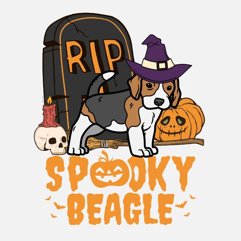 Cute Beagle Halloween Dog