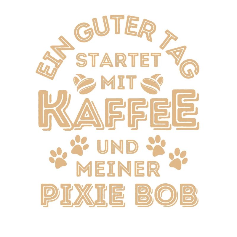 Pixie Bob Katze Kaffee Cafe