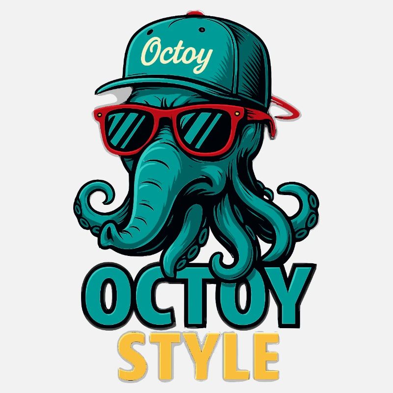 Octoy Style Oktopus Retro Cap