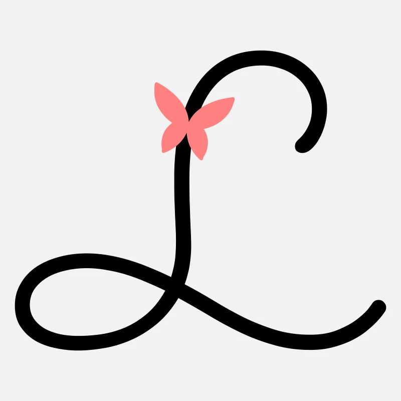 Lettre L Papillon Lettre