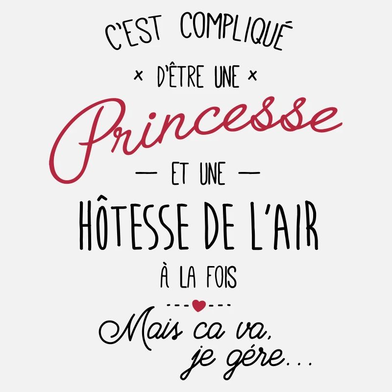 princesse et Hôtesse de l'air