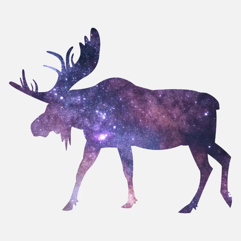 Moose Space Universe Stars Sky