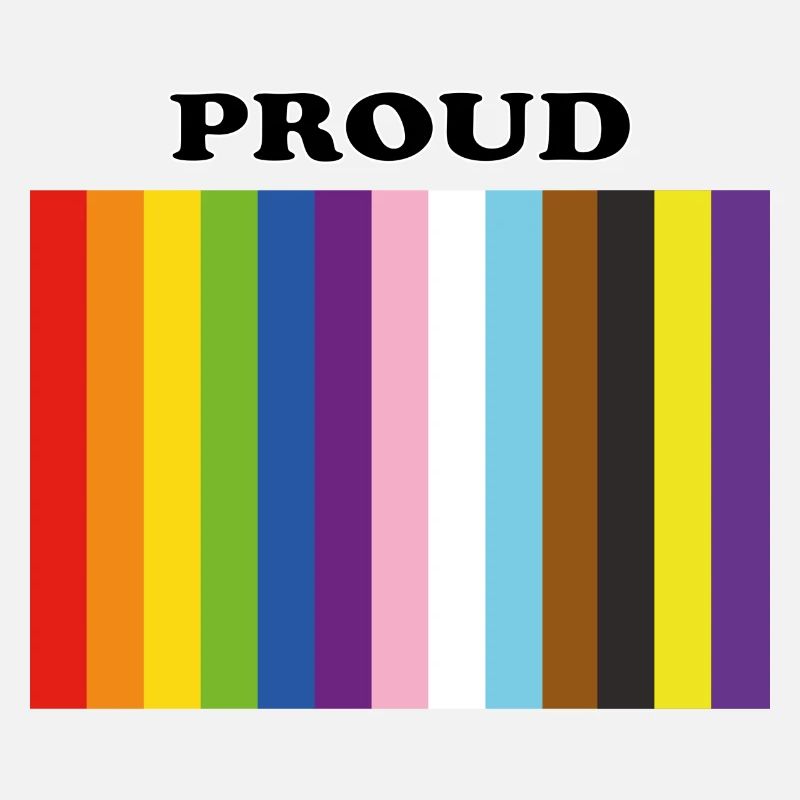 Proud Inclusive Pride Colors
