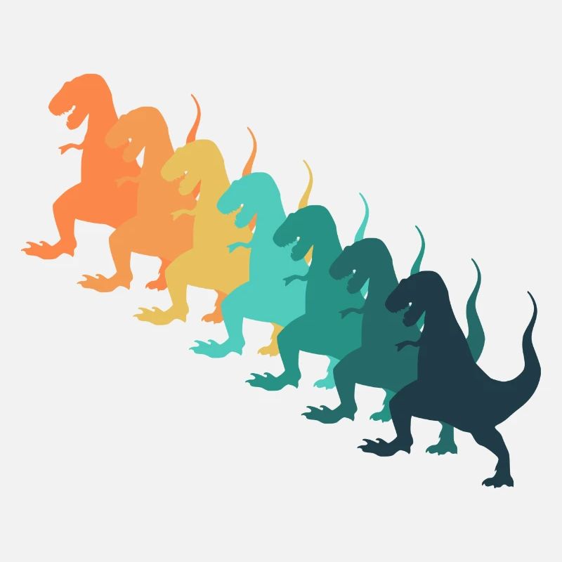 Retro-Dinosaurier