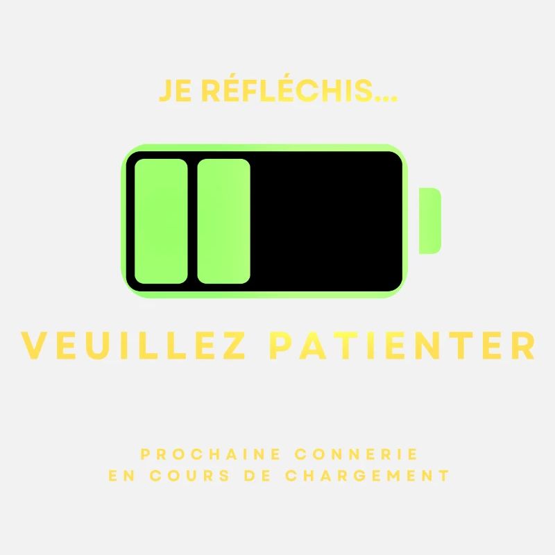 Je réfléchis