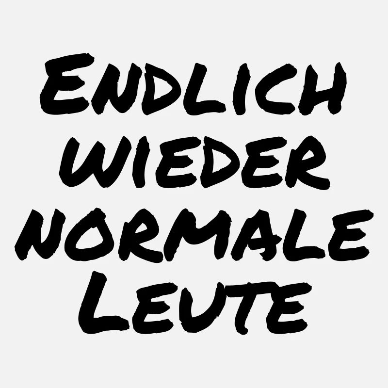 Endlich wieder normale Leute