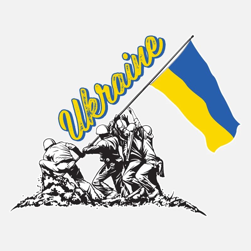 ukraine flag raising