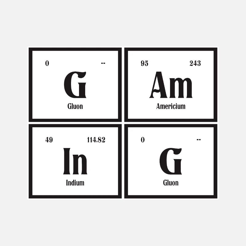Gaming - Periodensystem der Elemente