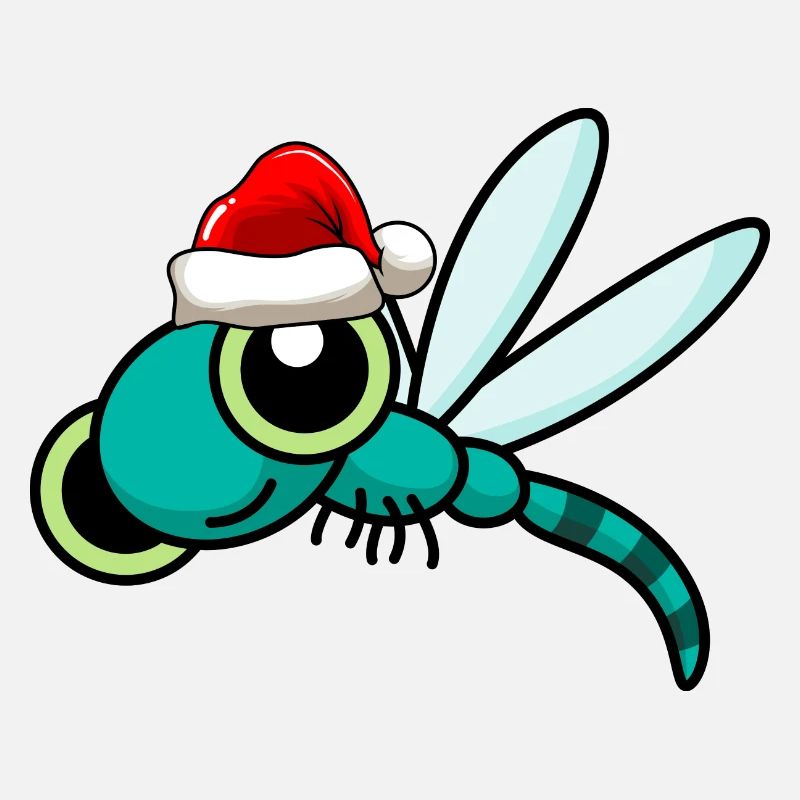 Dragonfly Christmas dragonfly