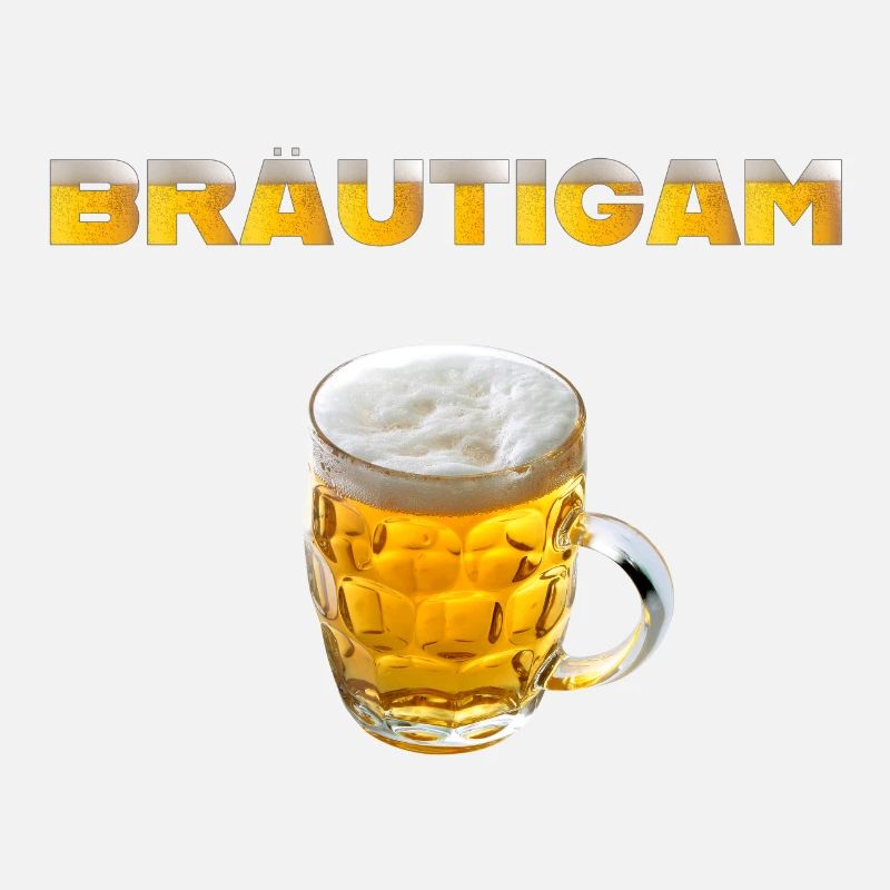 Bräutigam Bierkrug