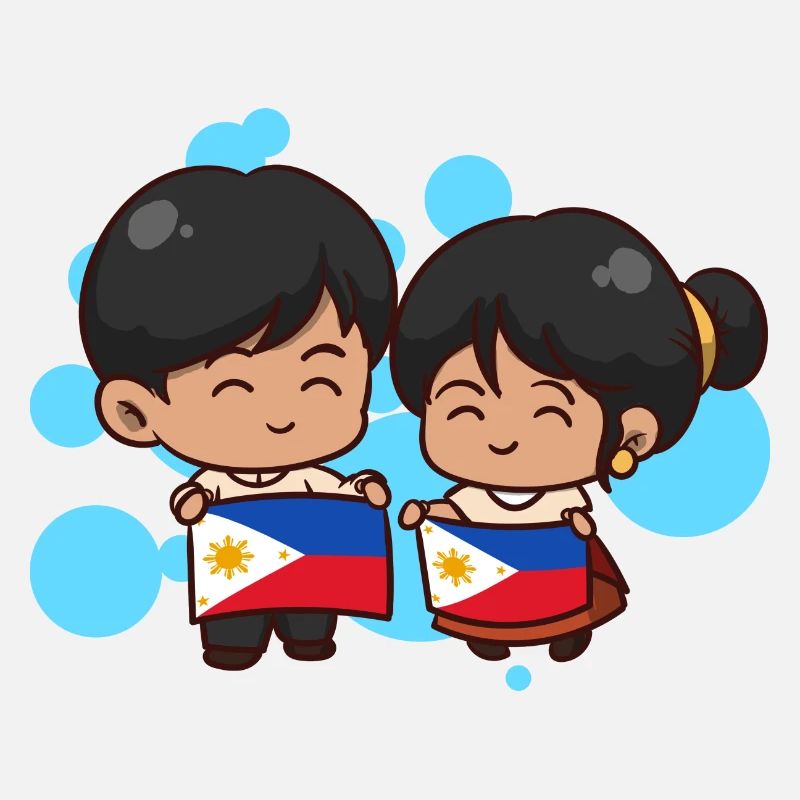 Philippines Filipino Flag Pride I Gift