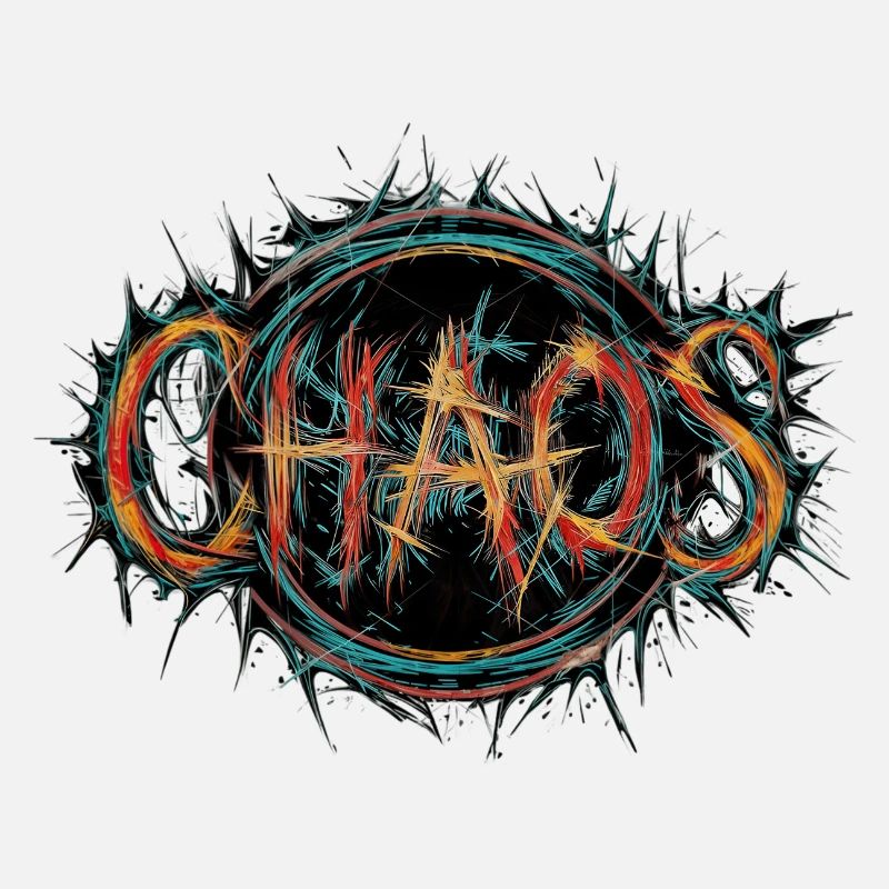 Chaos. Mad Design with Disordered Image